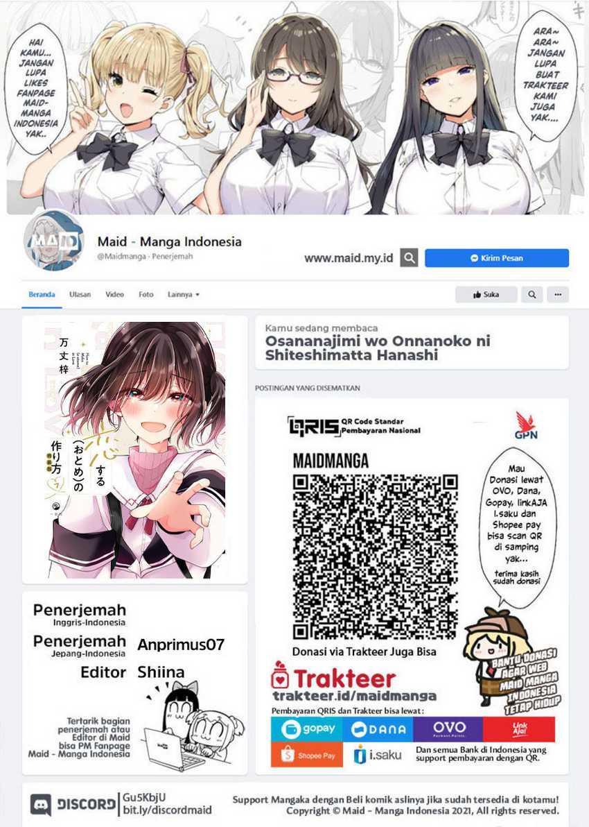 Osananajimi wo Onnanoko ni Shiteshimatta Hanashi Chapter 86.5 Gambar 2